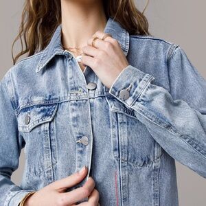 Stylish Light Blue Denim Jacket